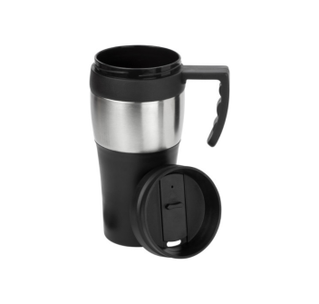 Tazza da viaggio, in PP ed acciaio inox