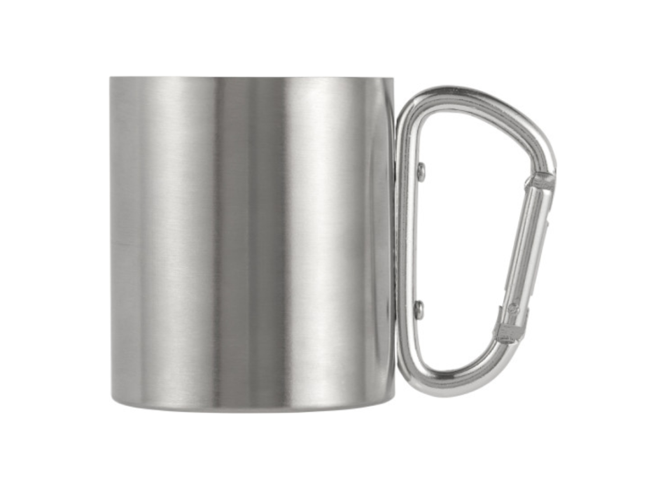 Tazza doppia parete, in acciaio inox