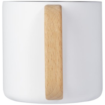 Tazza in acciaio inossidabile riciclato certificato RCS da 360 ml con isolamento sottovuoto in rame Bjorn