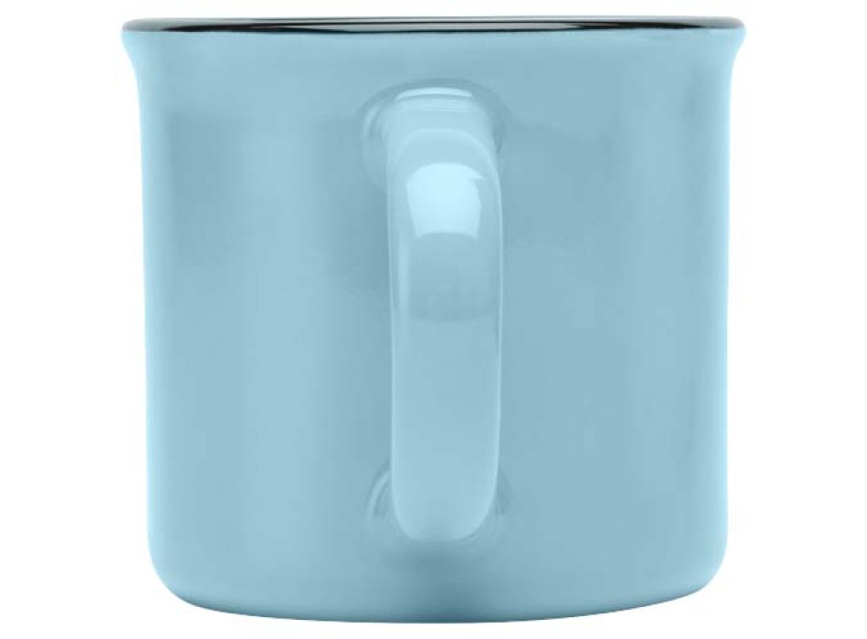 Tazza in ceramica Bari da 240 ml con finitura lucida