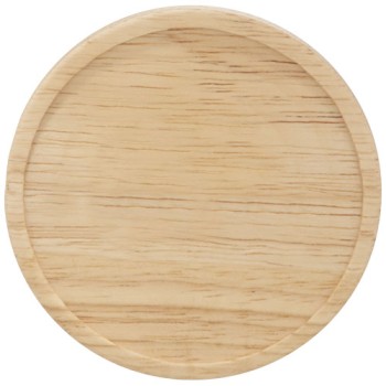 Tazza in ceramica Heart con coperchio in legno da 400 ml