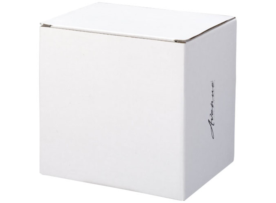 Tazza in ceramica Heart con coperchio in legno da 400 ml