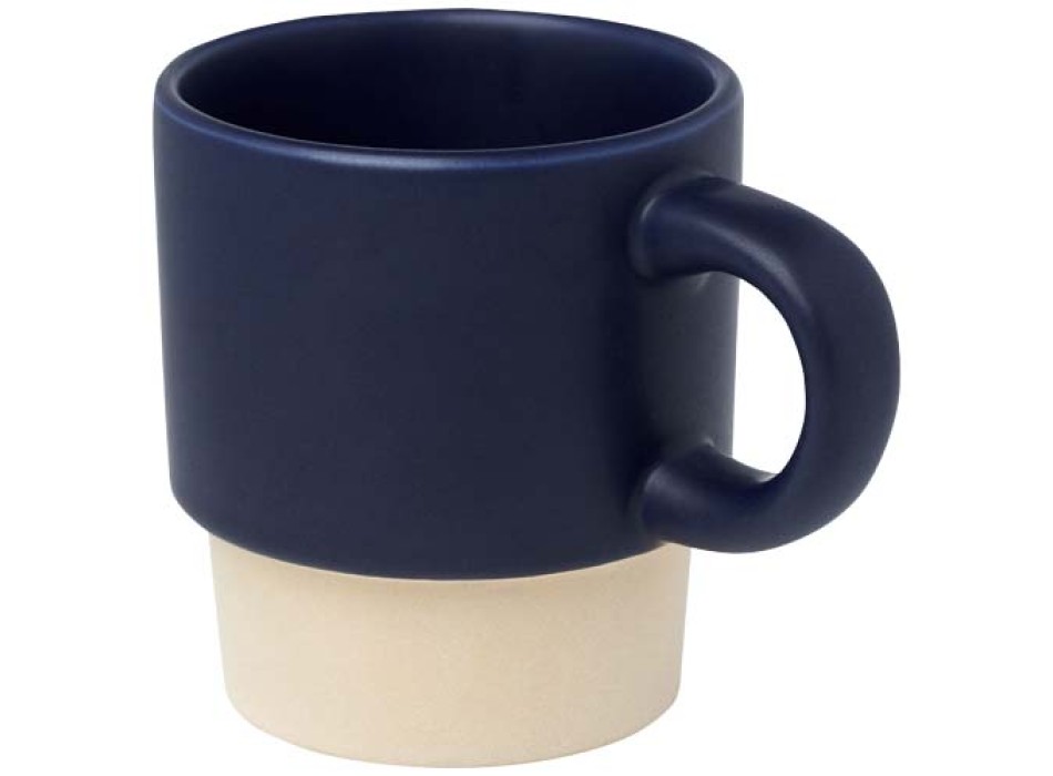 Tazza per caffè espresso impilabile con fondo in argilla da 130 ml Olympia