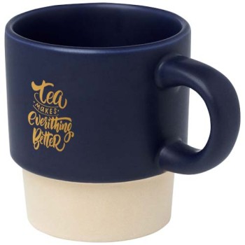 Tazza per caffè espresso impilabile con fondo in argilla da 130 ml Olympia