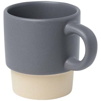 Tazza per caffè espresso impilabile con fondo in argilla da 130 ml Olympia
