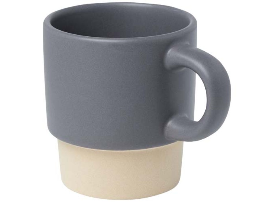 Tazza per caffè espresso impilabile con fondo in argilla da 130 ml Olympia