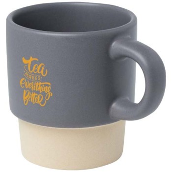 Tazza per caffè espresso impilabile con fondo in argilla da 130 ml Olympia