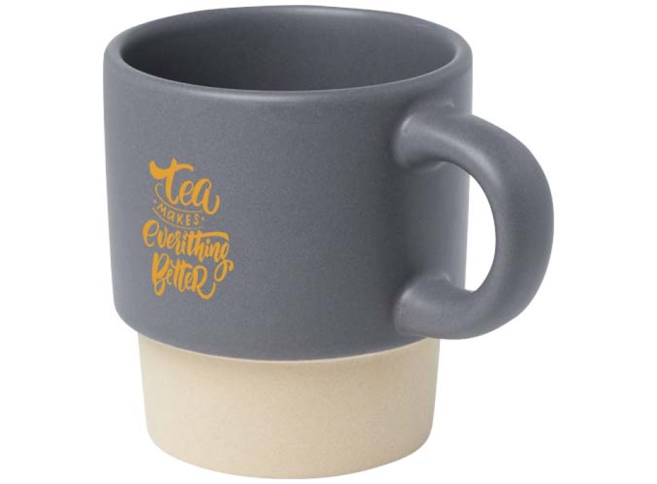 Tazza per caffè espresso impilabile con fondo in argilla da 130 ml Olympia