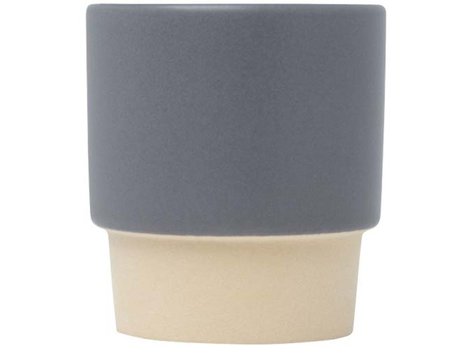 Tazza per caffè espresso impilabile con fondo in argilla da 130 ml Olympia