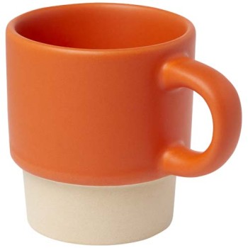 Tazza per caffè espresso impilabile con fondo in argilla da 130 ml Olympia
