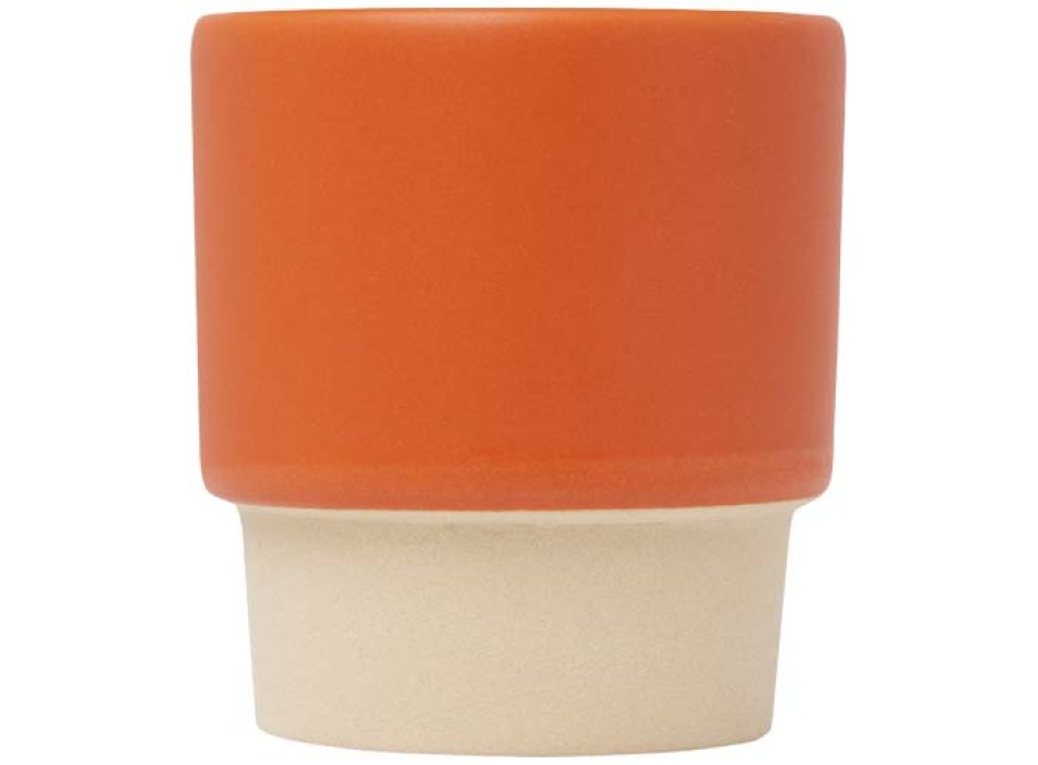 Tazza per caffè espresso impilabile con fondo in argilla da 130 ml Olympia