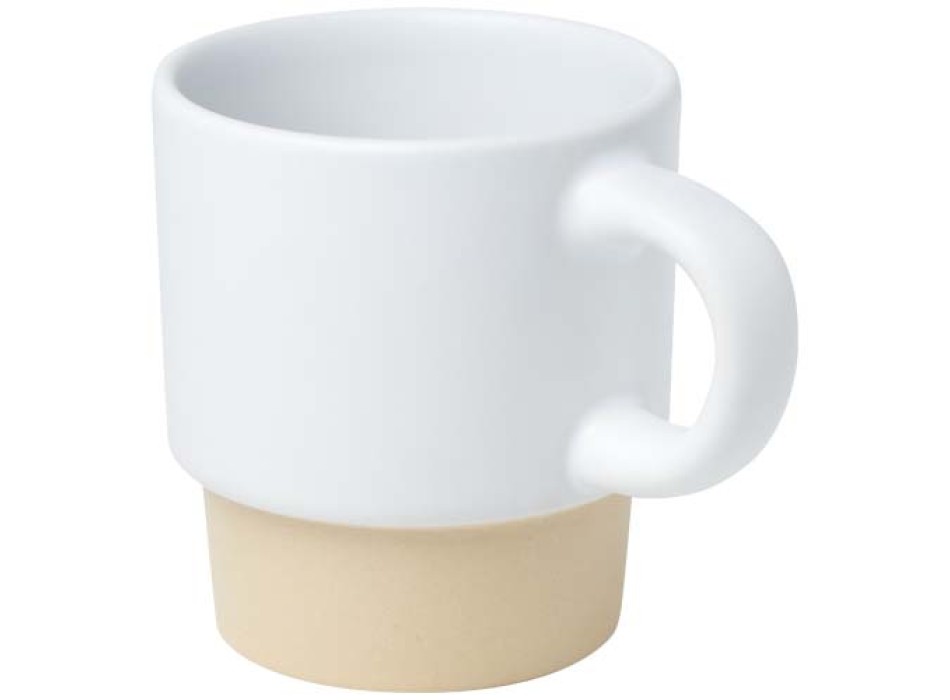 Tazza per caffè espresso impilabile con fondo in argilla da 130 ml Olympia