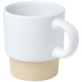Tazza per caffè espresso impilabile con fondo in argilla da 130 ml Olympia