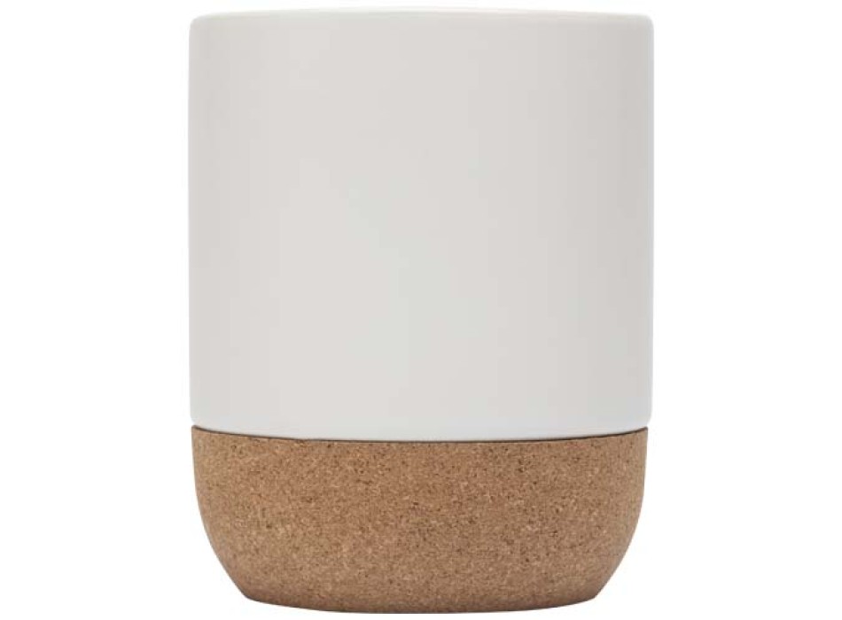 Tazza per stampa a sublimazione in ceramica da 300 ml con dettagli in sughero Billie