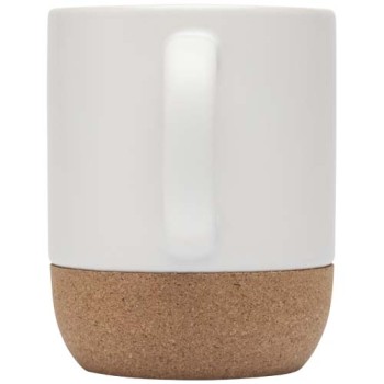 Tazza per stampa a sublimazione in ceramica da 300 ml con dettagli in sughero Billie