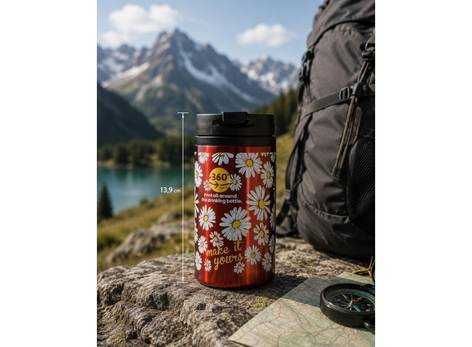 Tazza termica a doppia parete Gisela | 300 ml