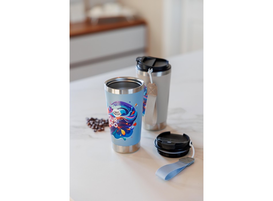 Tazza termica a doppia parete Kayla | Riciclata | 500 ml