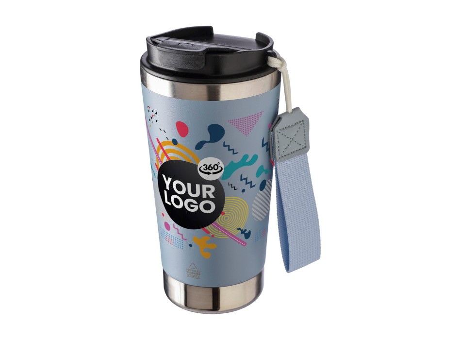 Tazza termica a doppia parete Kayla | Riciclata | 500 ml