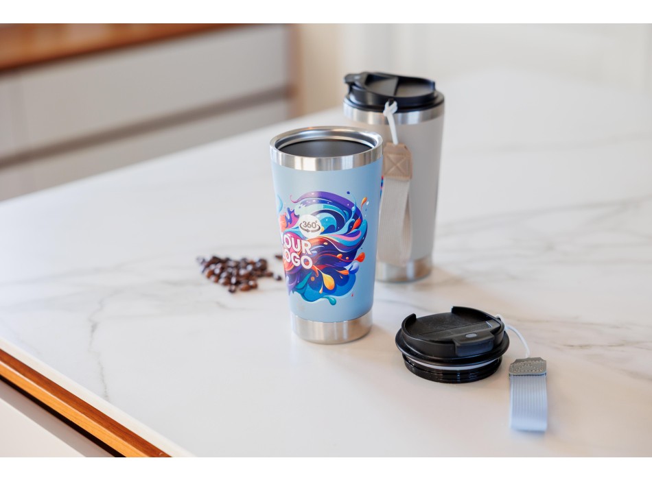 Tazza termica a doppia parete Kayla | Riciclata | 500 ml