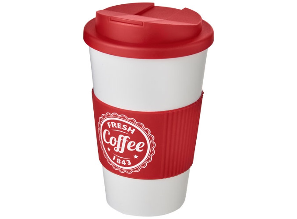 Tazza termica Americano® da 350 ml con impugnatura e coperchio ermetico