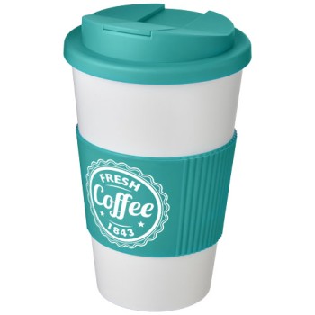Tazza termica Americano® da 350 ml con impugnatura e coperchio ermetico