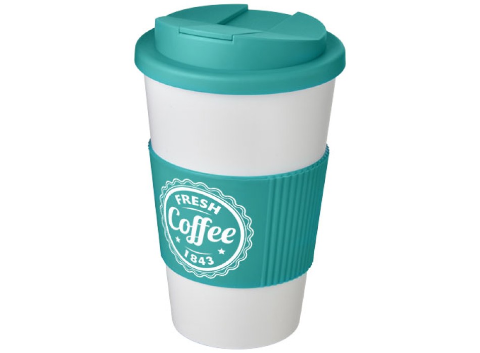 Tazza termica Americano® da 350 ml con impugnatura e coperchio ermetico