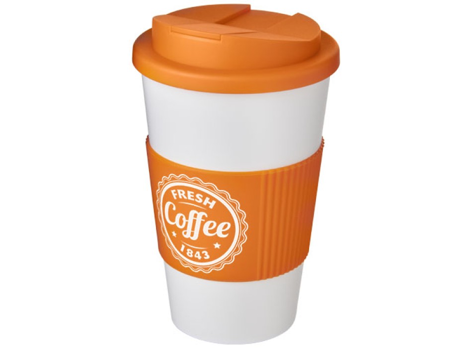 Tazza termica Americano® da 350 ml con impugnatura e coperchio ermetico