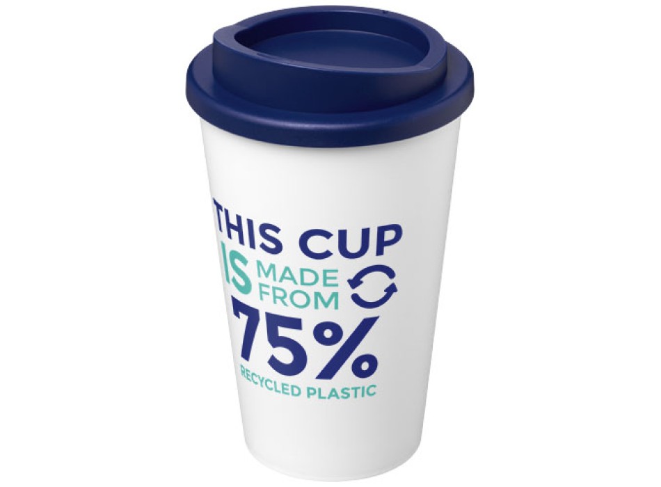 Tazza termica Americano® Eco da 350 ml in plastica riciclata
