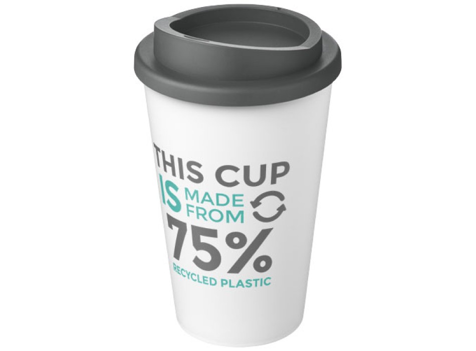 Tazza termica Americano® Eco da 350 ml in plastica riciclata