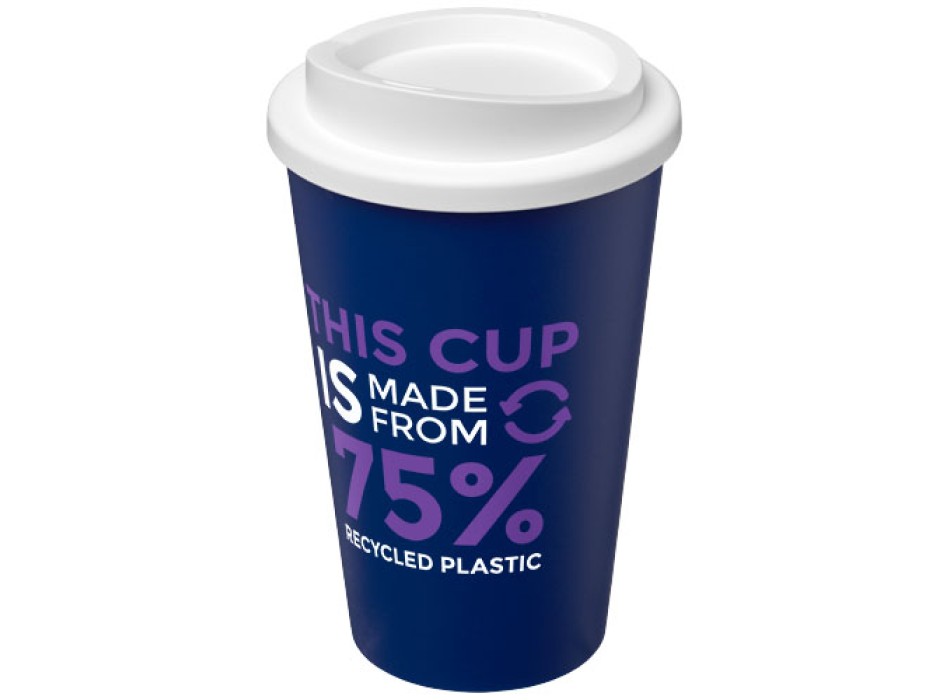 Tazza termica Americano® Eco da 350 ml in plastica riciclata