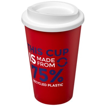 Tazza termica Americano® Eco da 350 ml in plastica riciclata