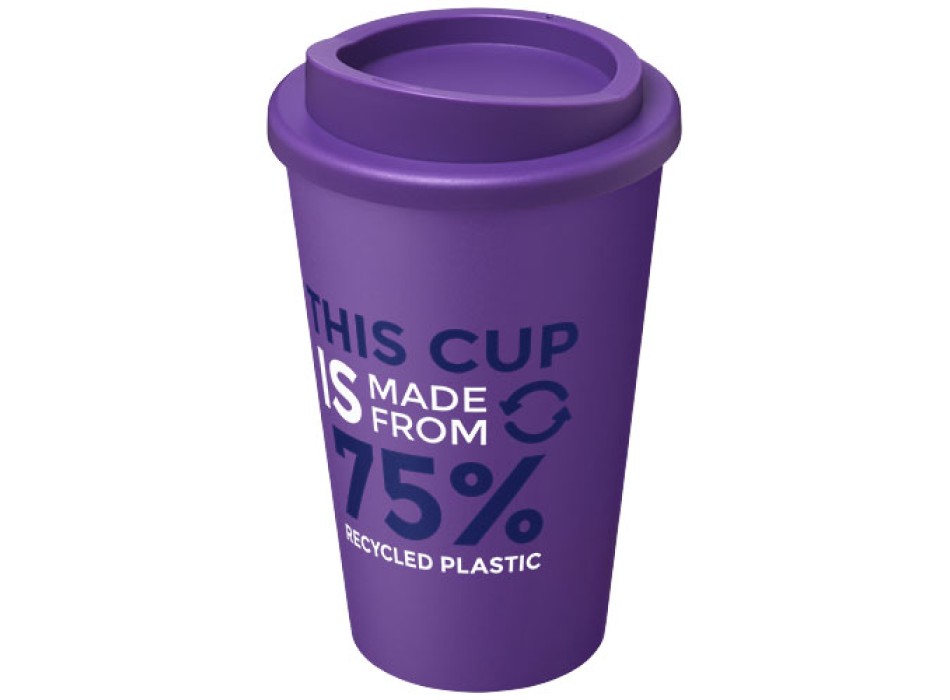 Tazza termica Americano® Eco da 350 ml in plastica riciclata