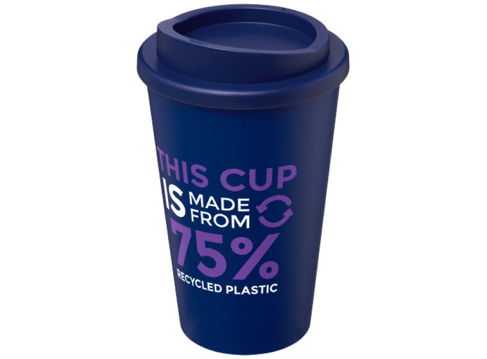 Tazza termica Americano® Eco da 350 ml in plastica riciclata