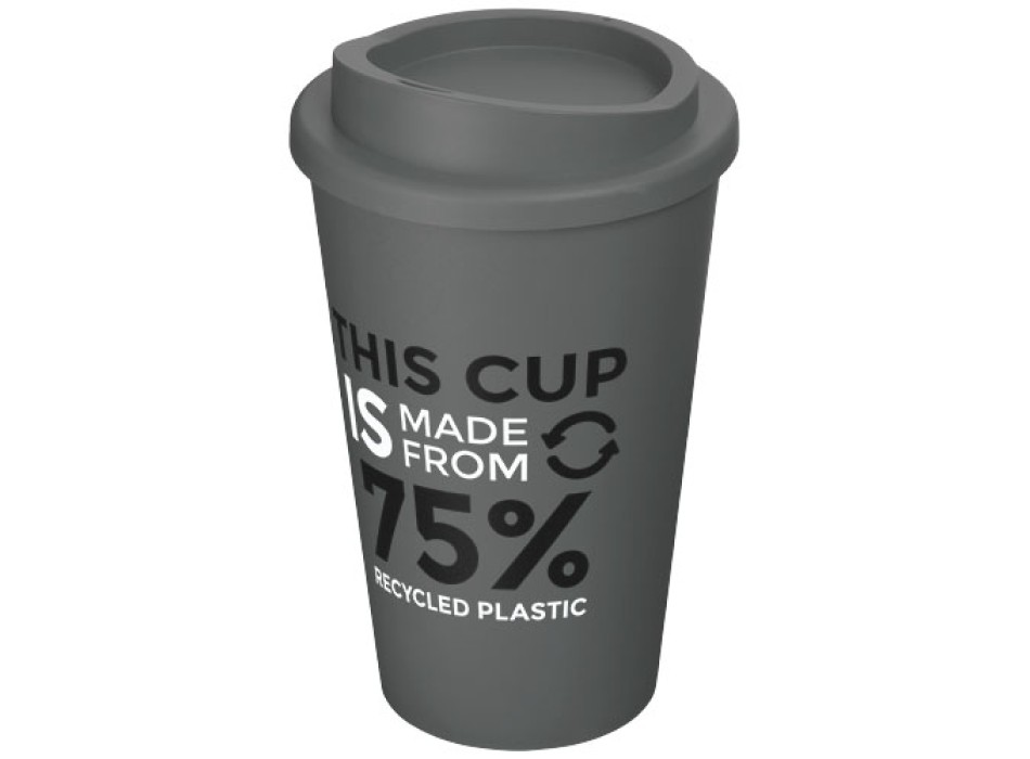Tazza termica Americano® Eco da 350 ml in plastica riciclata