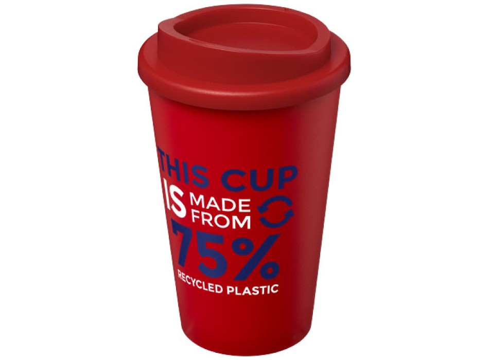 Tazza termica Americano® Eco da 350 ml in plastica riciclata