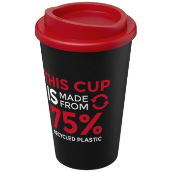Tazza termica Americano® Eco da 350 ml in plastica riciclata
