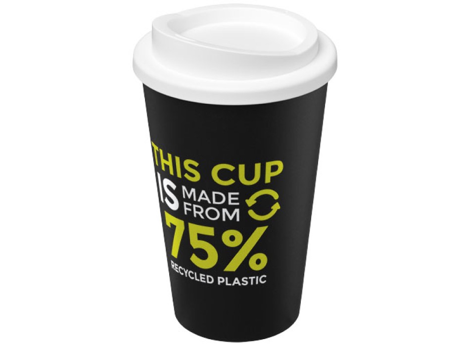 Tazza termica Americano® Eco da 350 ml in plastica riciclata