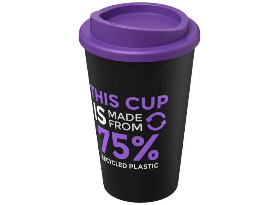 Tazza termica Americano® Eco da 350 ml in plastica riciclata