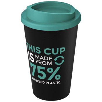 Tazza termica Americano® Eco da 350 ml in plastica riciclata
