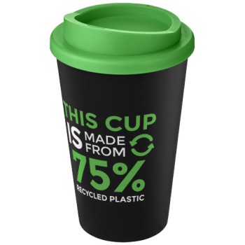Tazza termica Americano® Eco da 350 ml in plastica riciclata