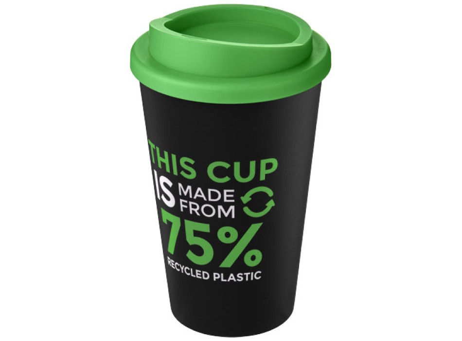 Tazza termica Americano® Eco da 350 ml in plastica riciclata