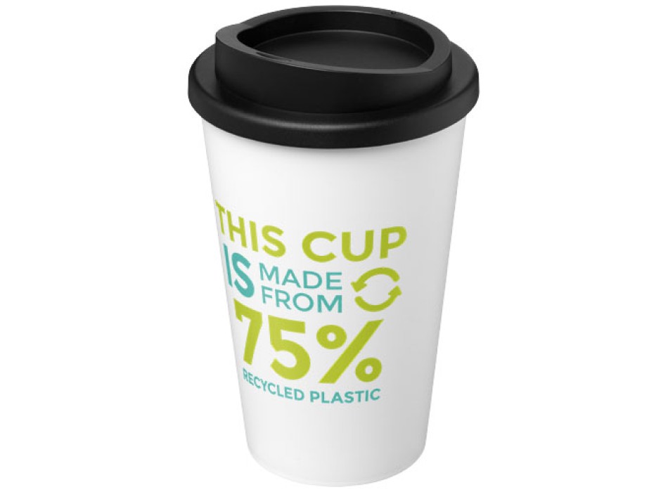Tazza termica Americano® Eco da 350 ml in plastica riciclata