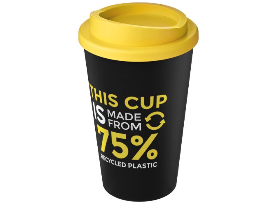 Tazza termica Americano® Eco da 350 ml in plastica riciclata