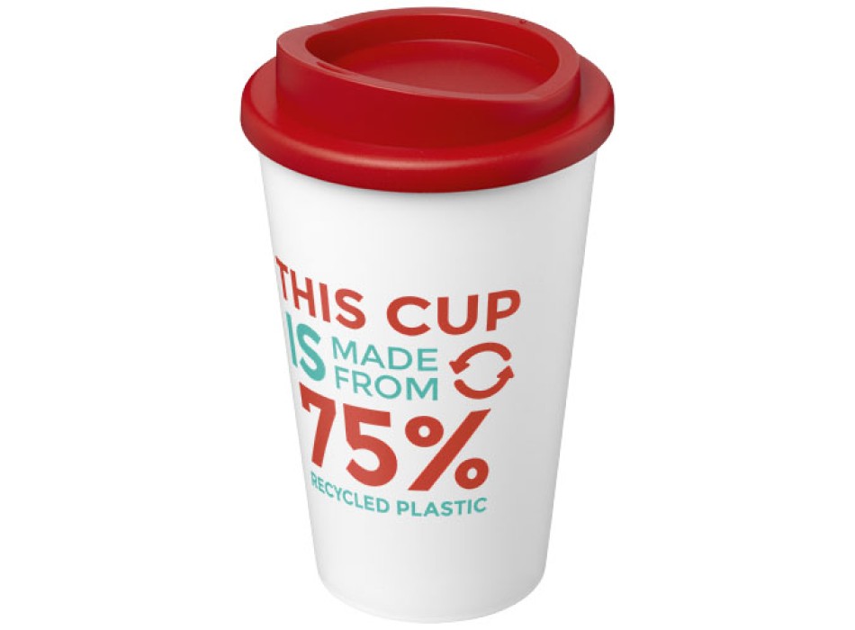 Tazza termica Americano® Eco da 350 ml in plastica riciclata