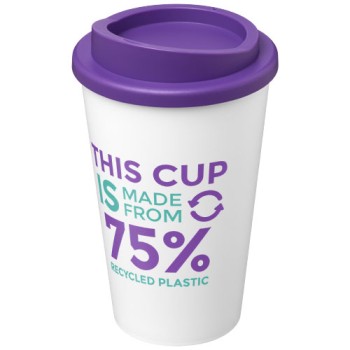 Tazza termica Americano® Eco da 350 ml in plastica riciclata