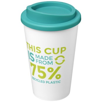 Tazza termica Americano® Eco da 350 ml in plastica riciclata