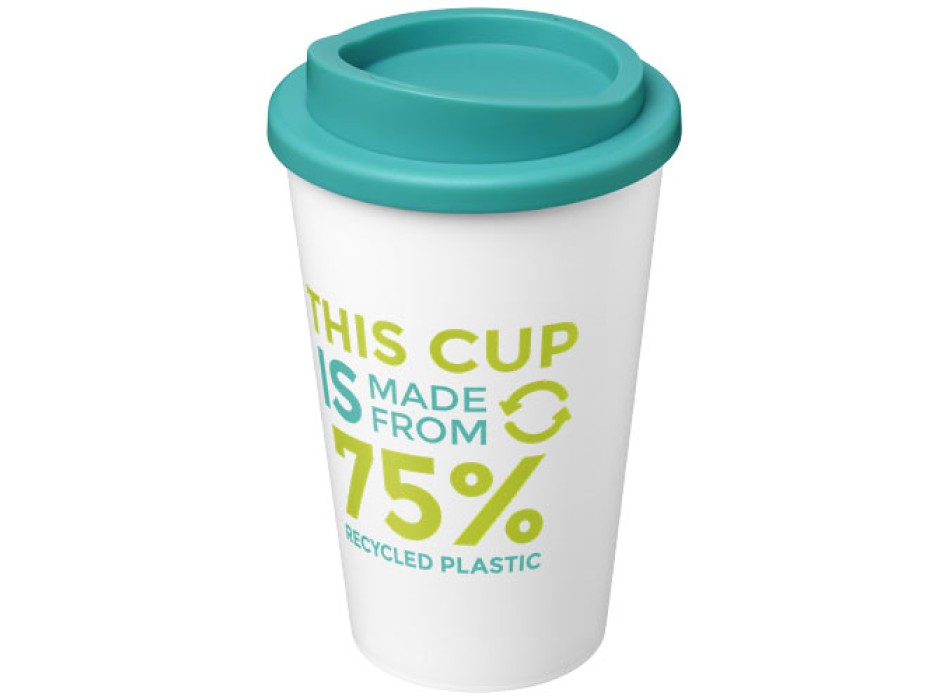 Tazza termica Americano® Eco da 350 ml in plastica riciclata