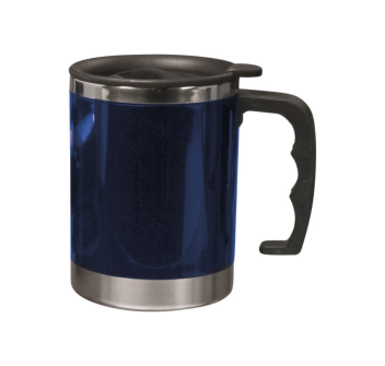 Tazza termica, doppia parete, acciaio inox