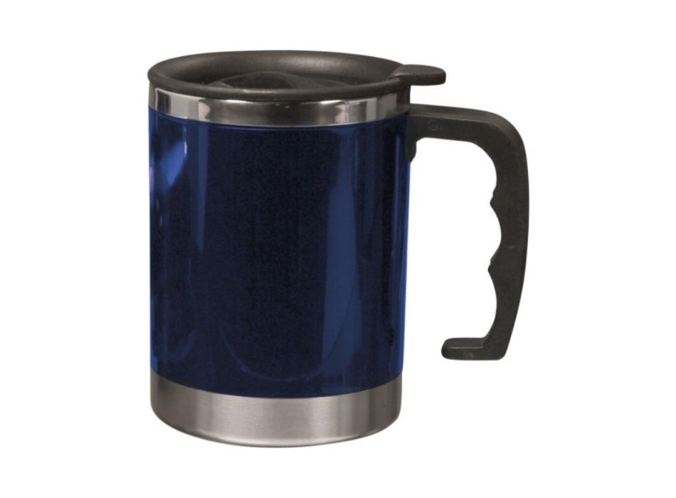 Tazza termica, doppia parete, acciaio inox