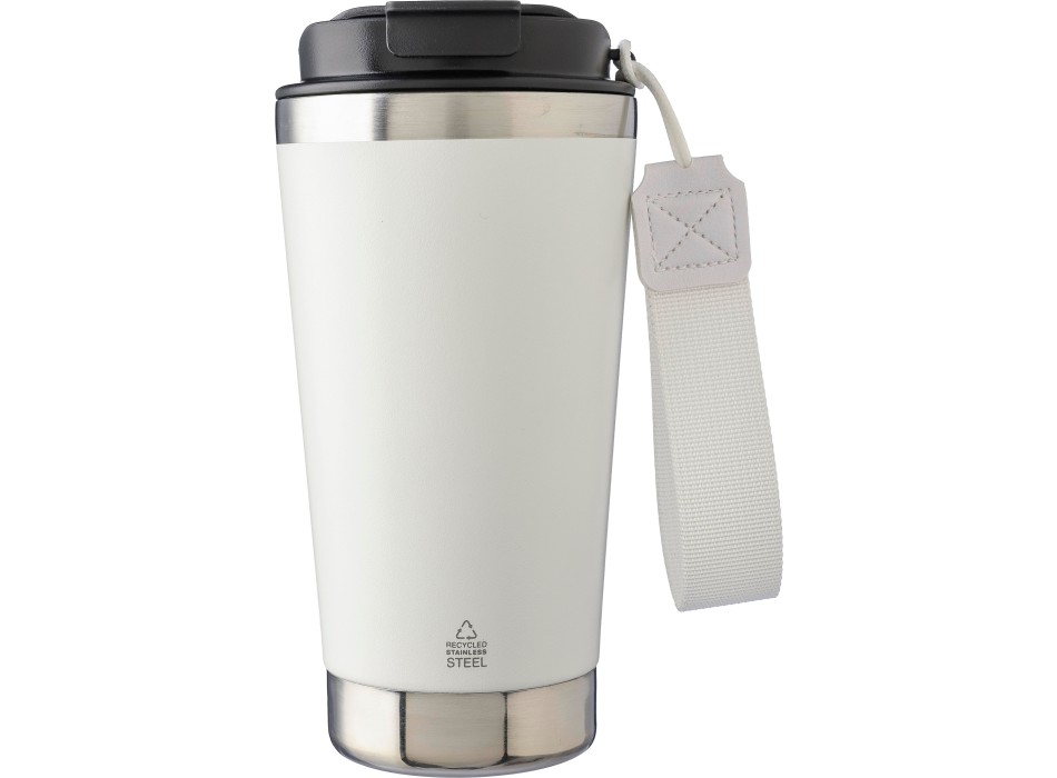 Tazza termica in acciaio inox riciclato a doppia parete capacità 500 ml Kayla